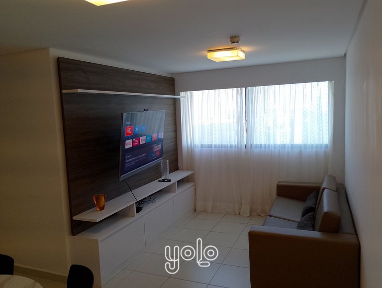 Beach Class Convention - Flat 2 quartos #3405