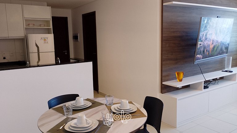 Beach Class Convention - Flat 2 quartos #3405
