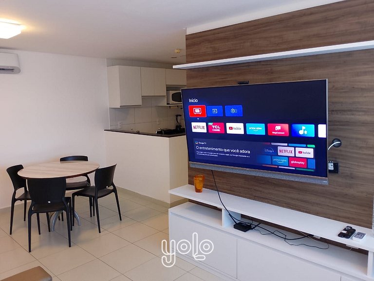 Beach Class Convention - Flat 2 quartos #3405