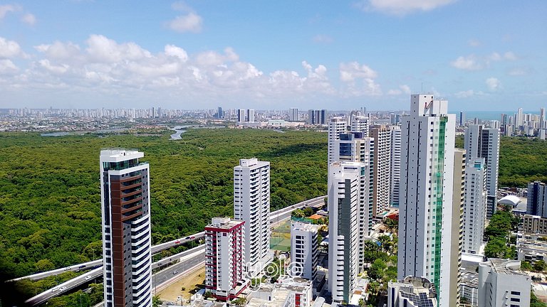Apto 2 Quartos Beach Class Convention em Recife #3405