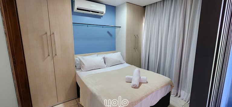 Flat 1 quarto no bairro da Jaqueira Recife