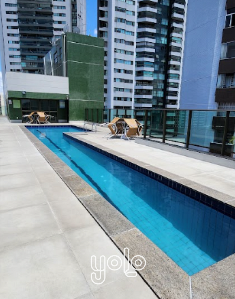 Flat 1 quarto no bairro da Jaqueira Recife