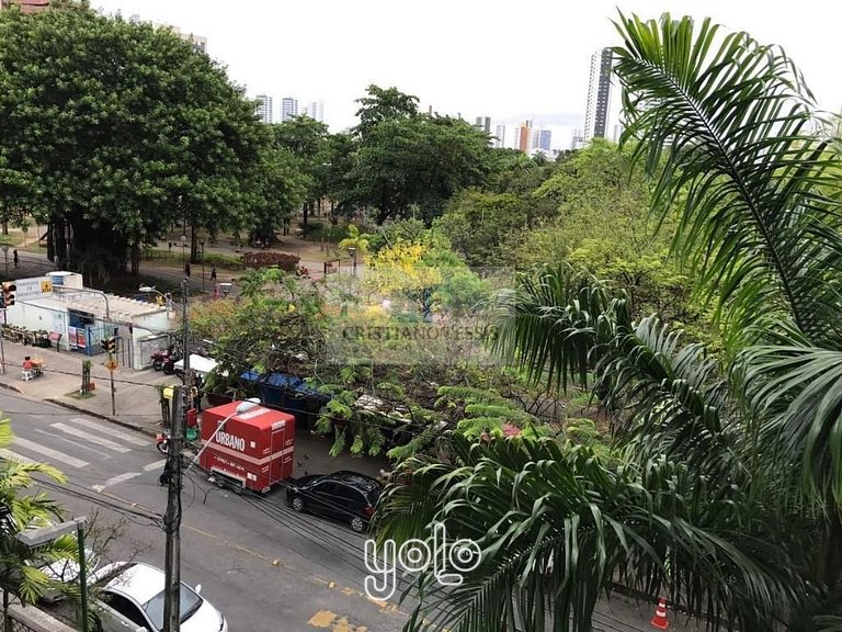 Flat 1 quarto no bairro da Jaqueira Recife