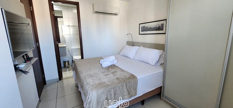Beach Class Conselheiro - Flat a 100m da praia
