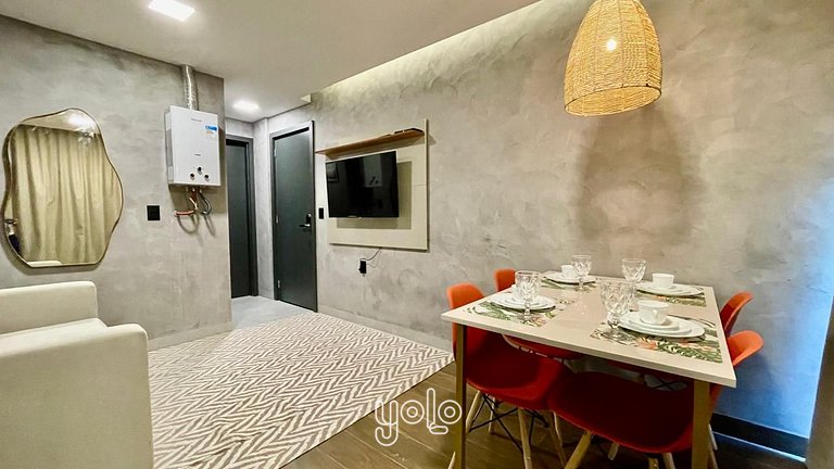 Residencial Praça Cinco - Flat 1 quarto #107