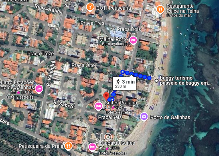 Lindo Studio a 200m do mar centro Porto de Galinhas