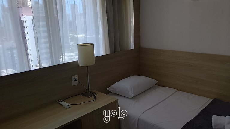 Beach Class Convention - Flat 2 quartos #905
