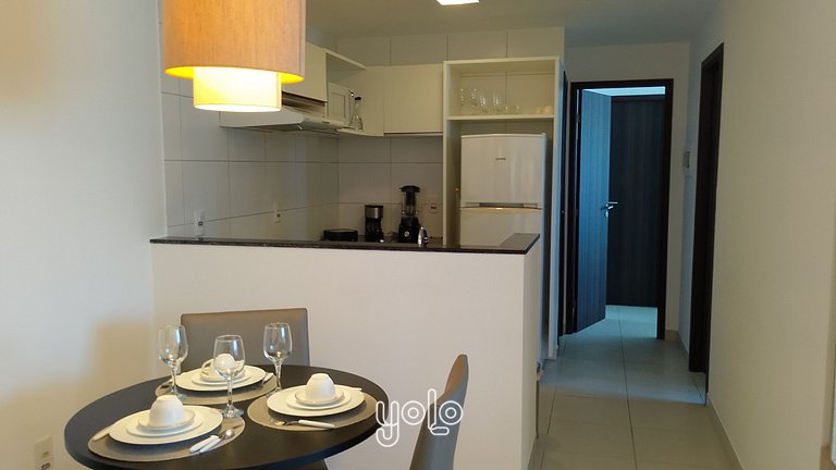 Beach Class Convention - Flat 2 quartos #905