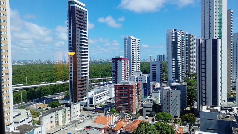 Apto 2 Quartos Beach Class Convention em Recife #905