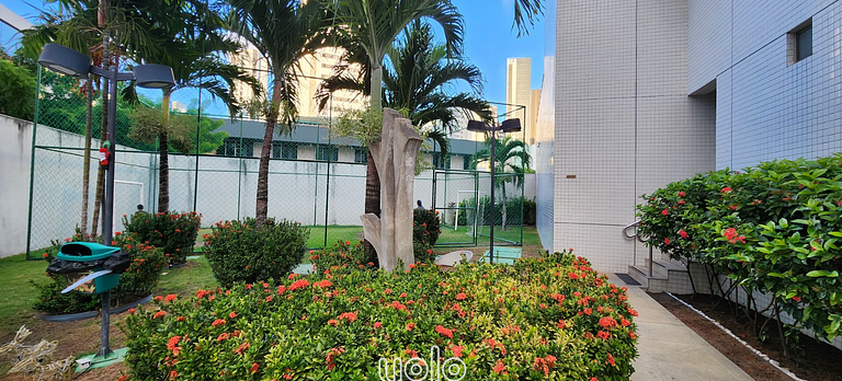 Apto completo de 2 Qtos próximo ao Shopping Recife