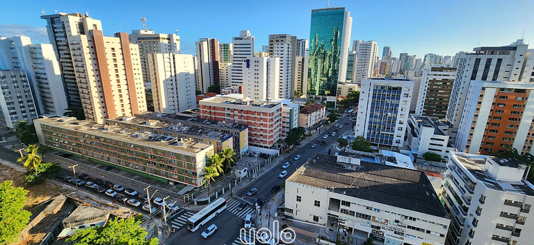Apto completo de 2 Qtos próximo ao Shopping Recife