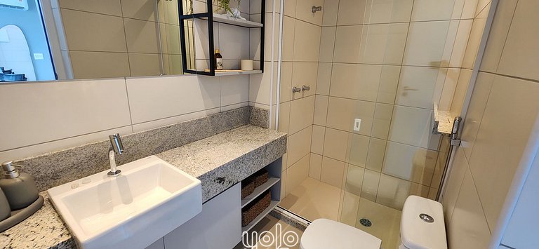 Parque do Cais - Flat 1 quarto #808