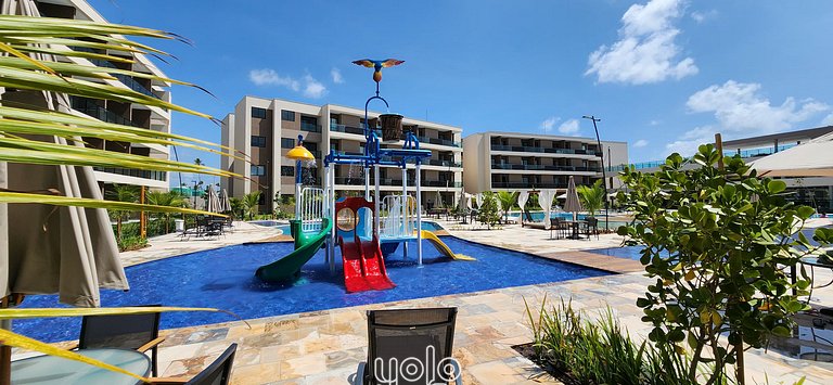 Lindo Studio Térreo no Malia Beach Experience