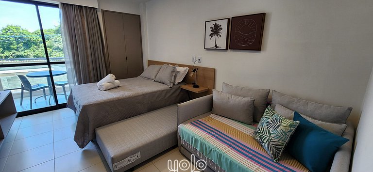 Studio Novo no Malia Beach em Porto de Galinhas