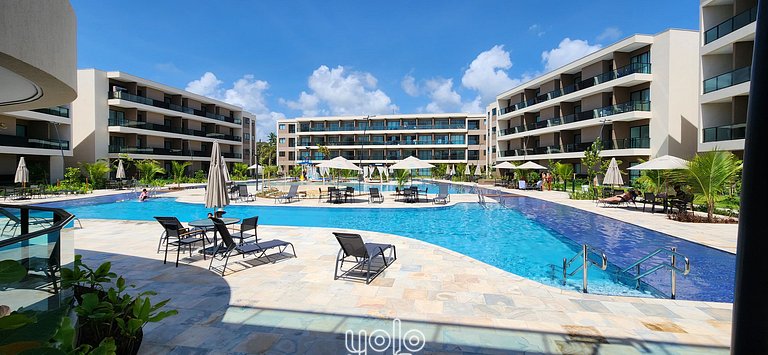 Studio Novo no Malia Beach em Porto de Galinhas #CM