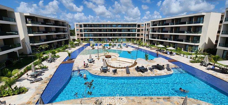 Studio Novo no Malia Beach em Porto de Galinhas #CM