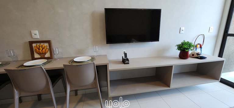 Studio Novo no Malia Beach em Porto de Galinhas #CM