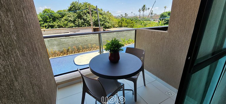 Studio Novo no Malia Beach em Porto de Galinhas #CM