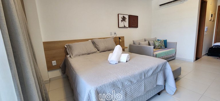 Studio Novo no Malia Beach em Porto de Galinhas #CM