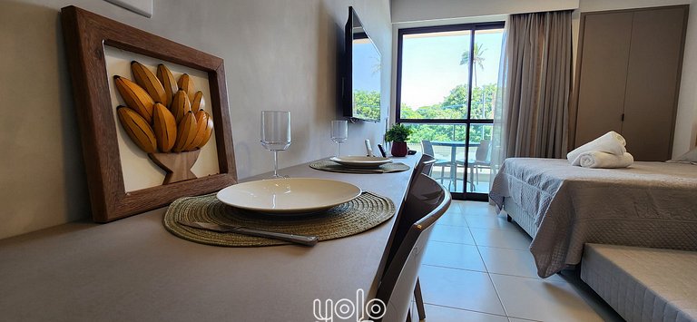 Studio Novo no Malia Beach em Porto de Galinhas #CM
