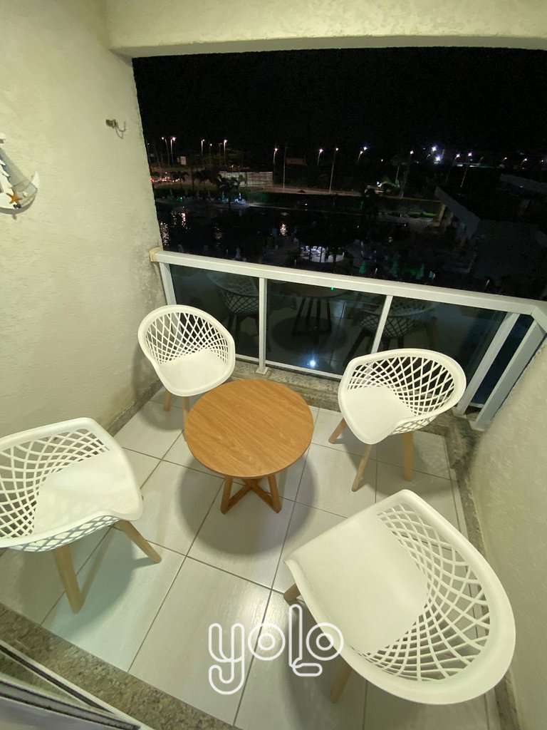 Flat 3 quartos no Muro Alto Condomínio Clube #402A