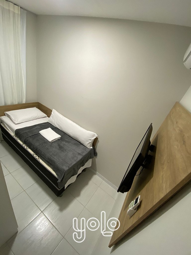 Flat 3 quartos no Muro Alto Condomínio Clube #402A