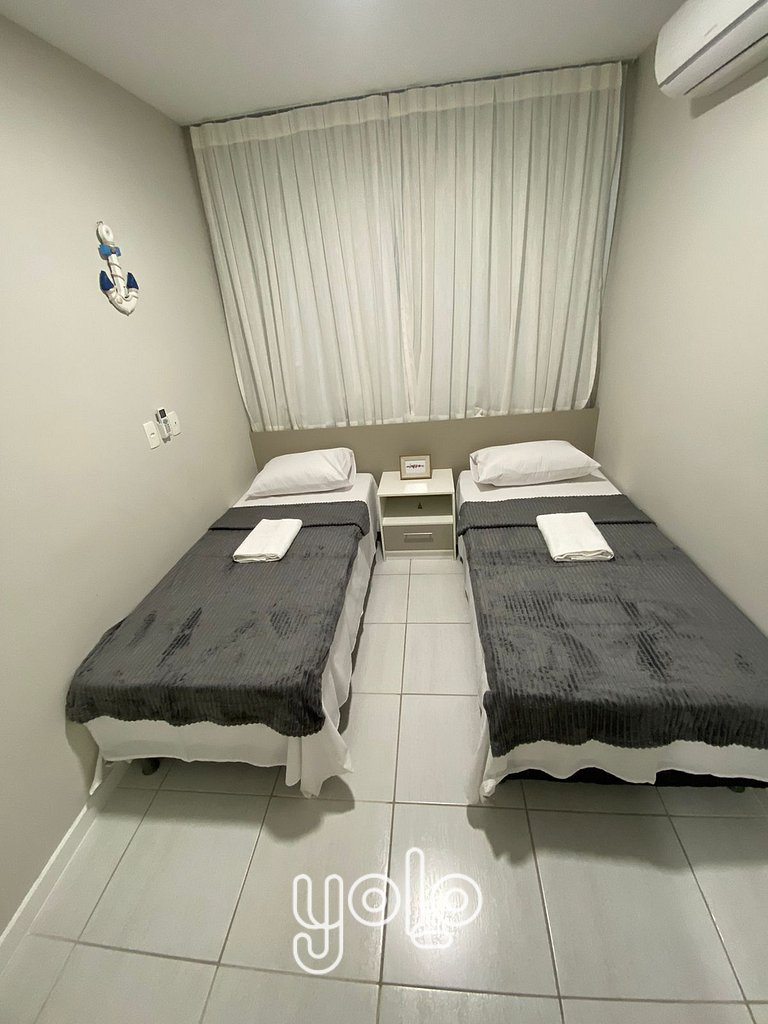 Muro Alto Condomínio Clube – Flat 3 quartos #402