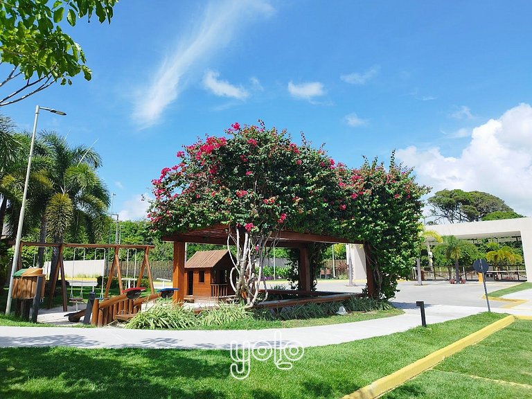 Beach Class Eco Life - Flat 3 quartos em Porto de Galinhas p