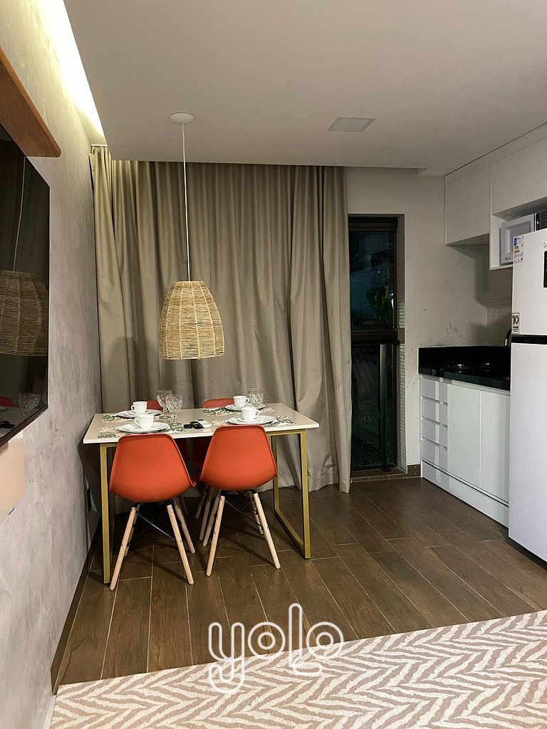 Residencial Praça Cinco - Flat 1 quarto #107