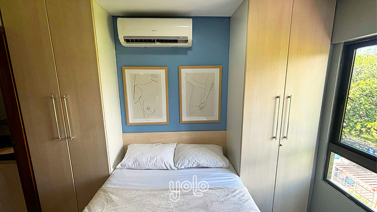 Flat 1 quarto no bairro da Jaqueira Recife