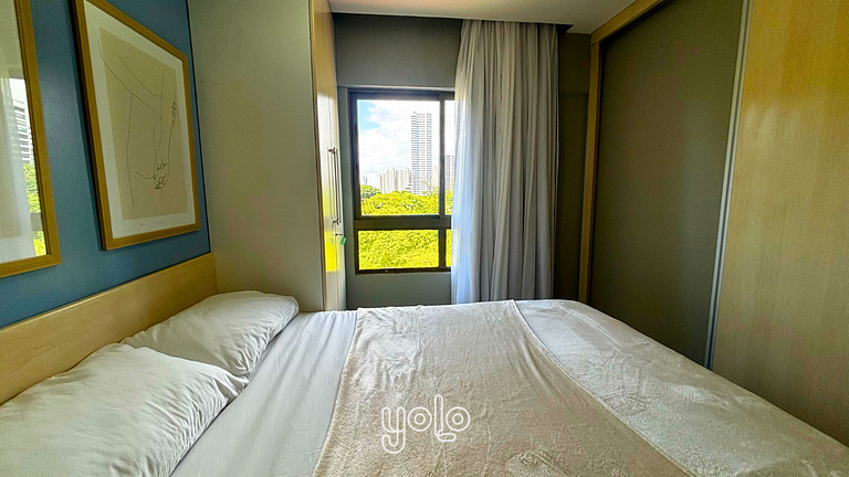 Flat 1 quarto no bairro da Jaqueira Recife