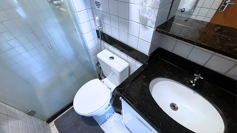 Flat 1 quarto no bairro da Jaqueira Recife