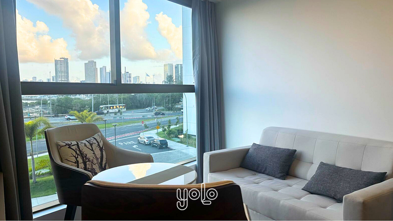 Flat 1 quarto próx ao Shopping Rio Mar Recife #106