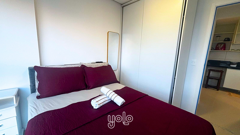 Flat 1 quarto próx ao Shopping Rio Mar Recife #106