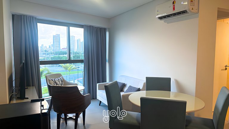 Parque do Cais - Flat 1 quarto #106