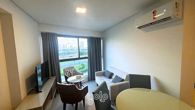 Flat 1 quarto próx ao Shopping Rio Mar Recife #106