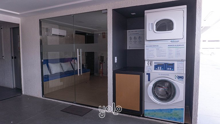 Flat 1 quarto no Pontes Home Stay Boa Viagem #2103CM