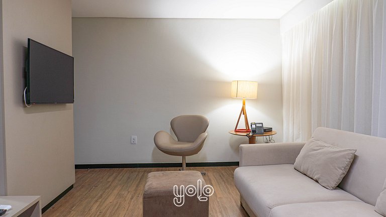 Flat a 350m da praia de Boa Viagem Pontes Home Stay #1708CM
