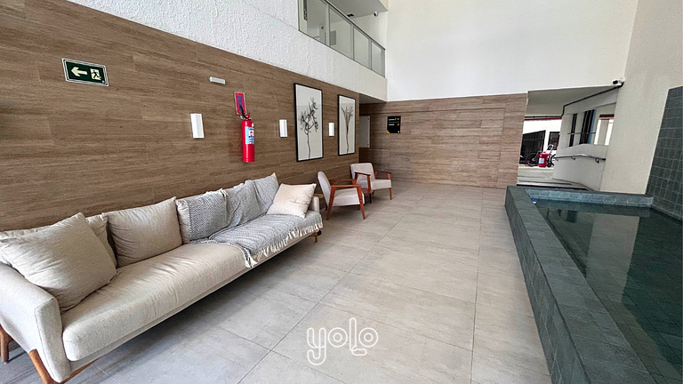 Flat Moderno no bairro da Boa Vista Recife
