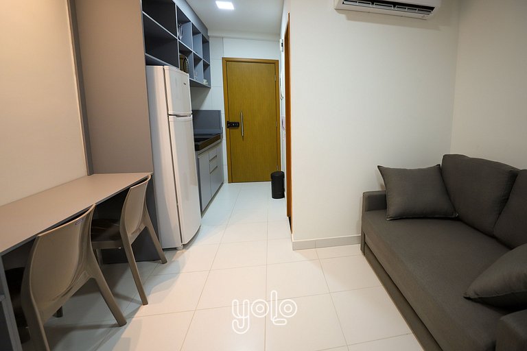 Studio no Malia Beach em Porto de Galinhas #110CM