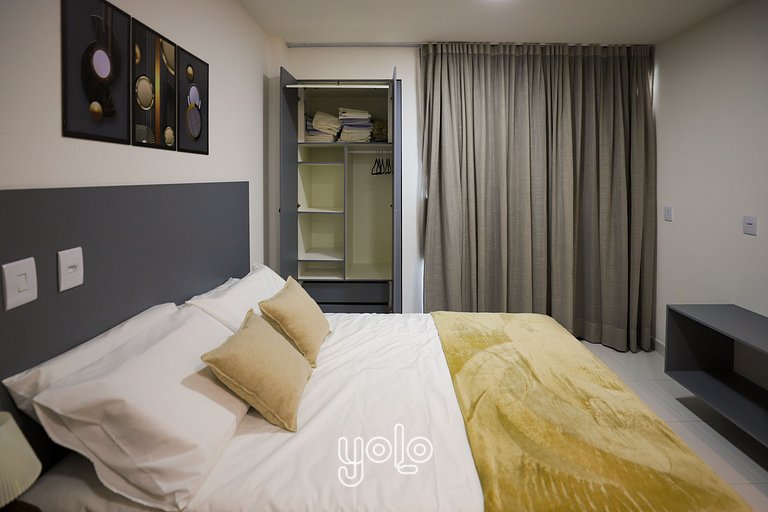 Studio no Malia Beach em Porto de Galinhas #110CM