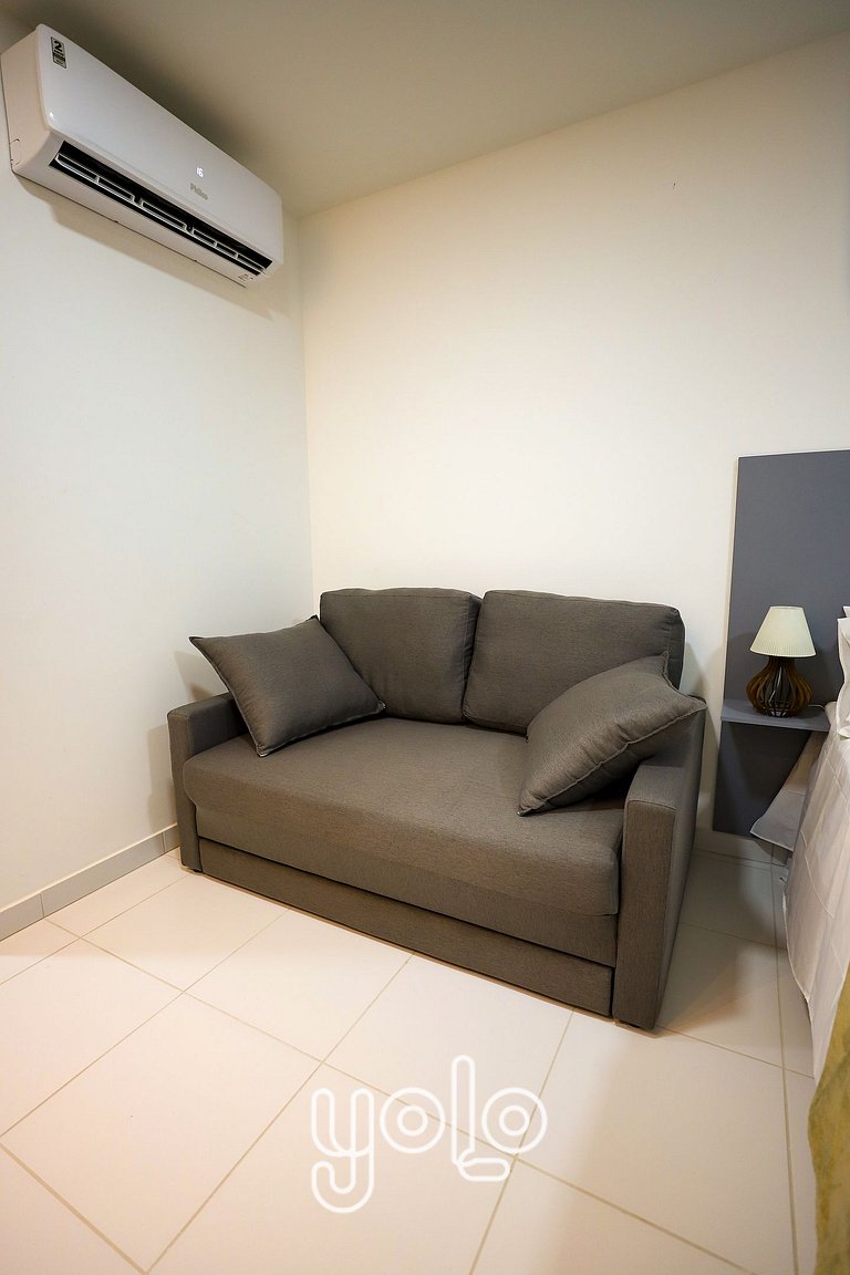 Studio no Malia Beach em Porto de Galinhas #110CM