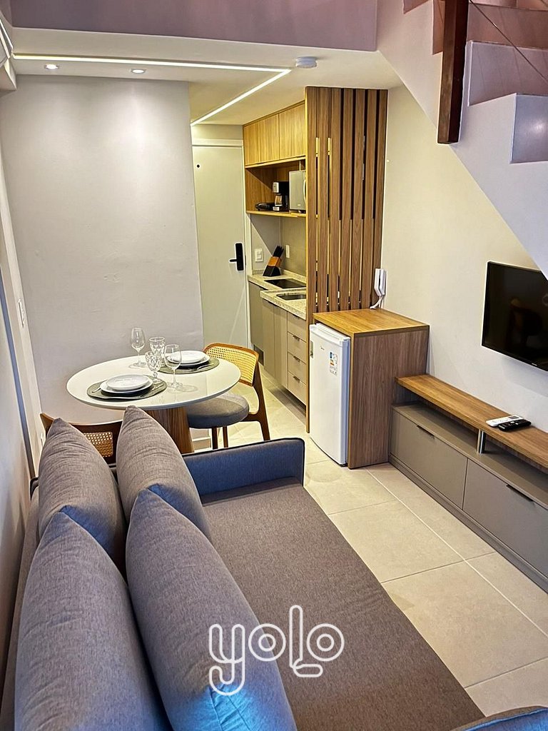 Loft no Sunny Hall em Porto de Galinhas #305CM