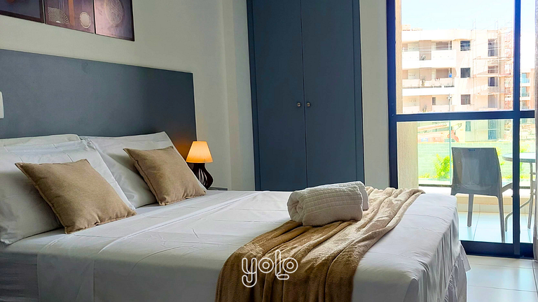 Studio Novo no Malia Beach em Porto de Galinhas #110