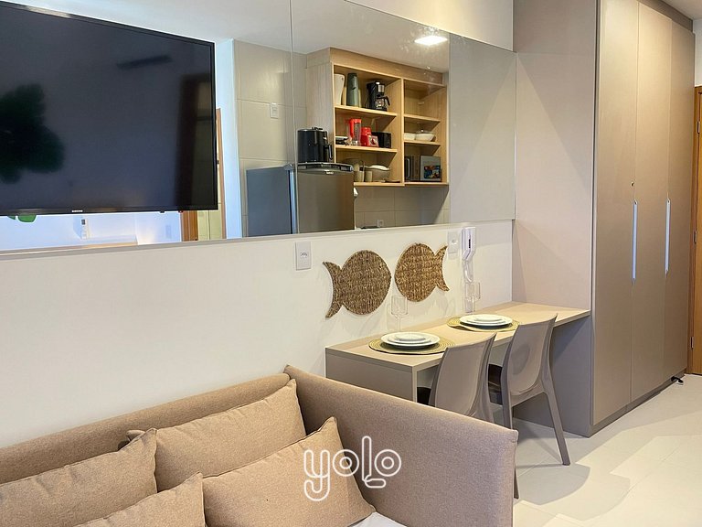 Studio Makia Beach Muro Alto Porto de Galinhas #215B