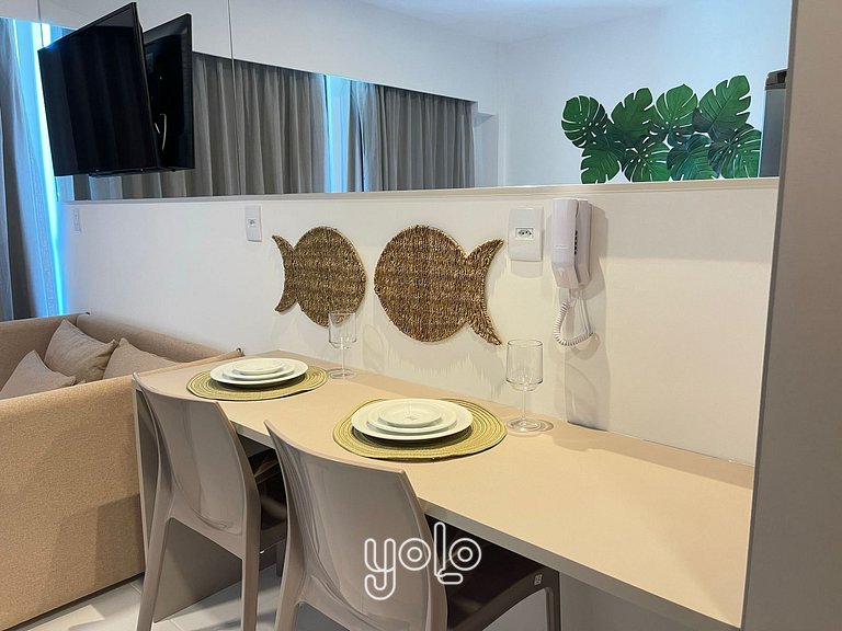 Studio Makia Beach Muro Alto Porto de Galinhas #215B