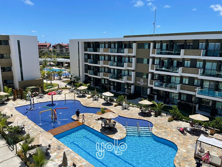 Flat 2 Quartos Mana Beach Experience Porto de Galinhas #316