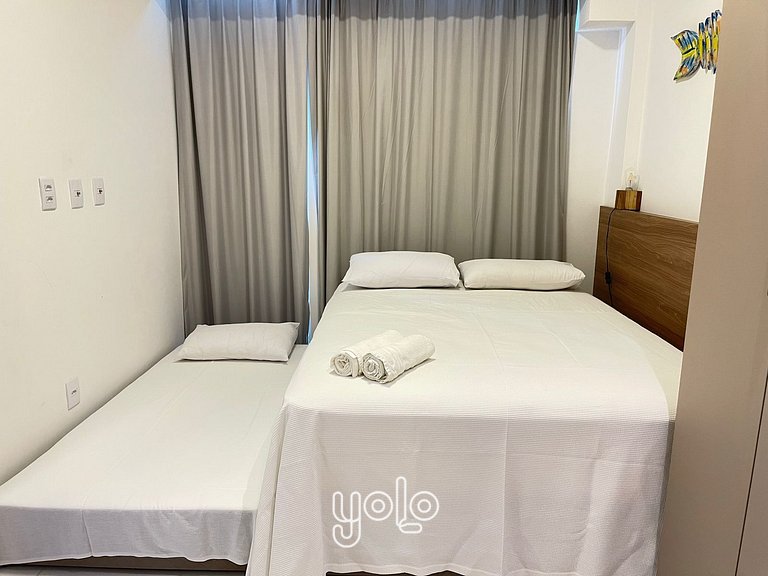 Flat 2 Quartos Mana Beach Experience Porto de Galinhas #316