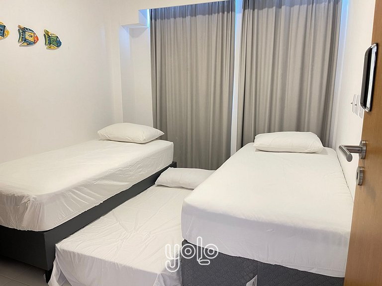Flat 2 Quartos Mana Beach Experience Porto de Galinhas #316