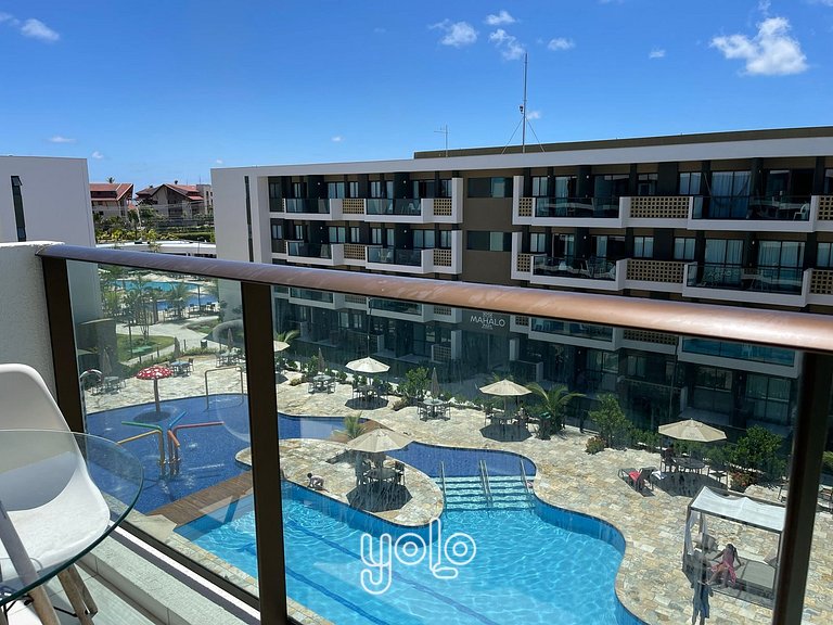 Flat 2 Quartos Mana Beach Experience Porto de Galinhas #316C